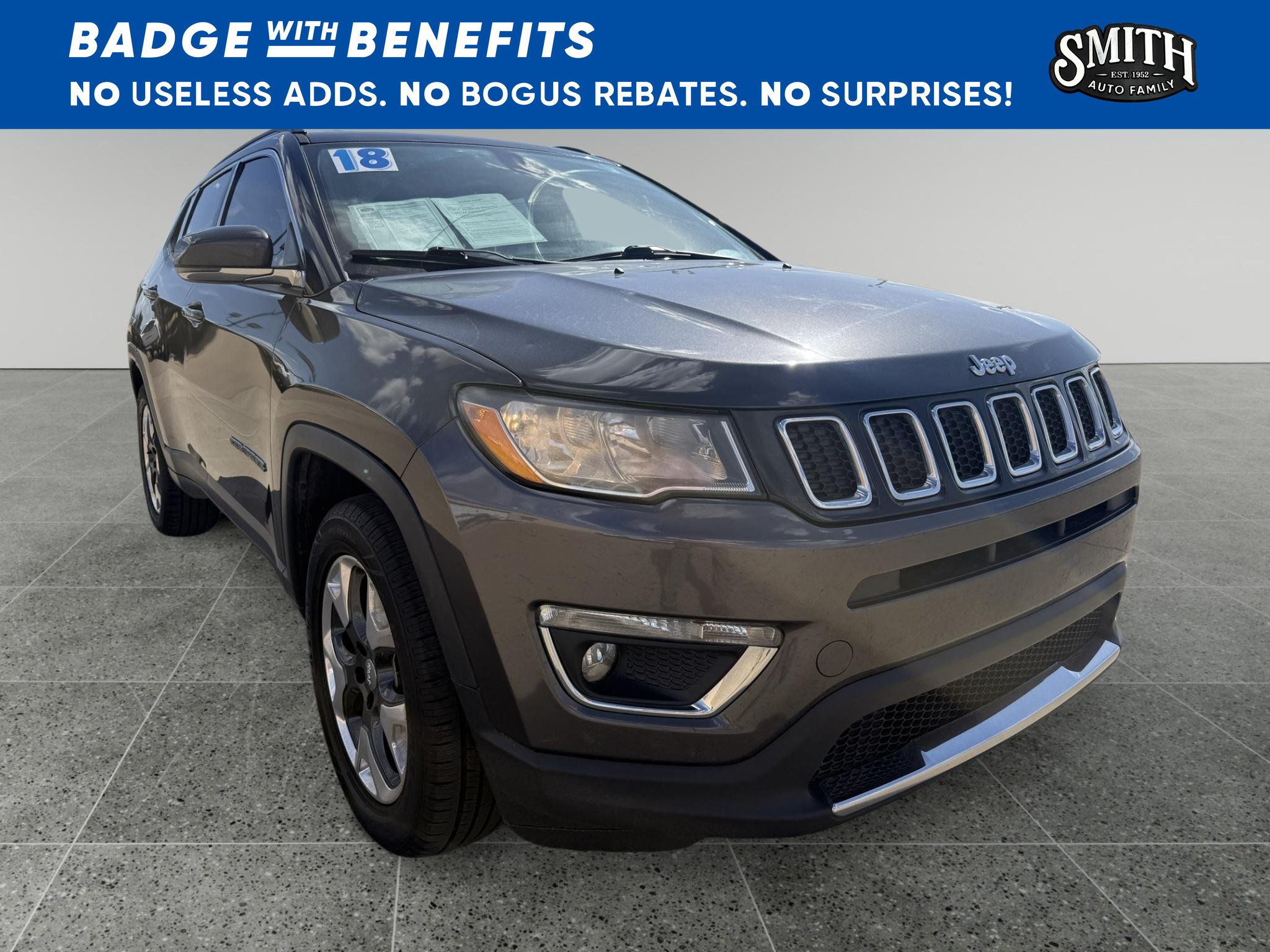 Used 2018 Jeep Compass Limited