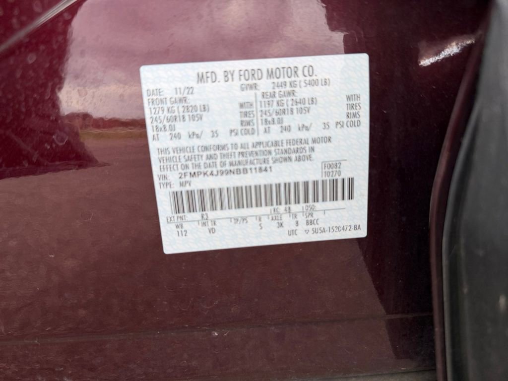 Used 2022 Ford Edge SEL w/ Convenience Package AWD/4WD image 36