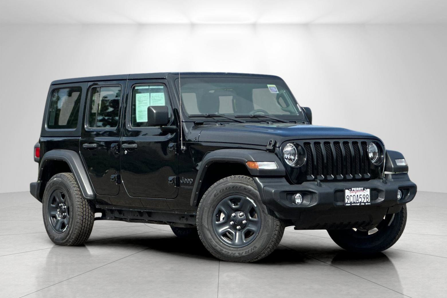 Used 2022 Jeep Wrangler Unlimited Sport image 1