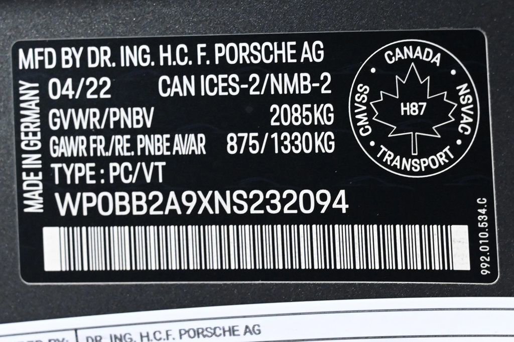 Used 2022 Porsche 911 Targa 4S image 29