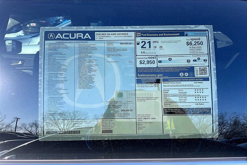 New 2026 Acura MDX w/ Advance Package AWD/4WD image 41
