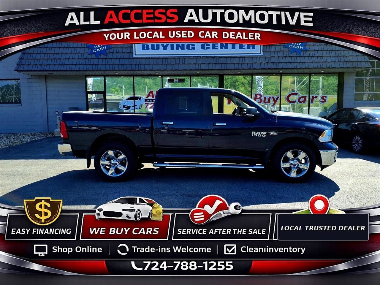 Used 2018 RAM 1500 Big Horn AWD/4WD image 1