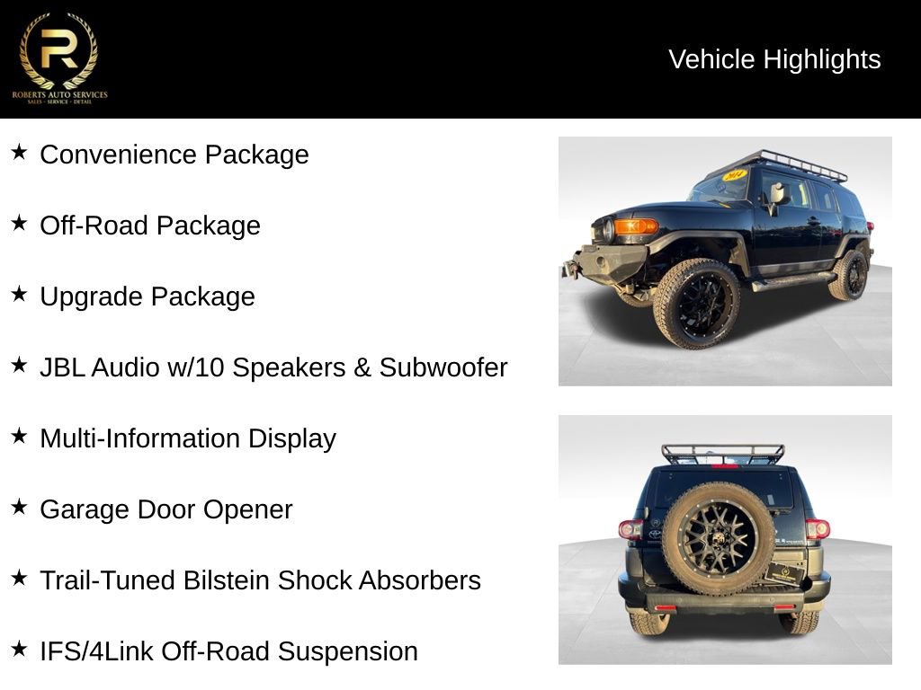 Used 2014 Toyota FJ Cruiser 4WD image 8