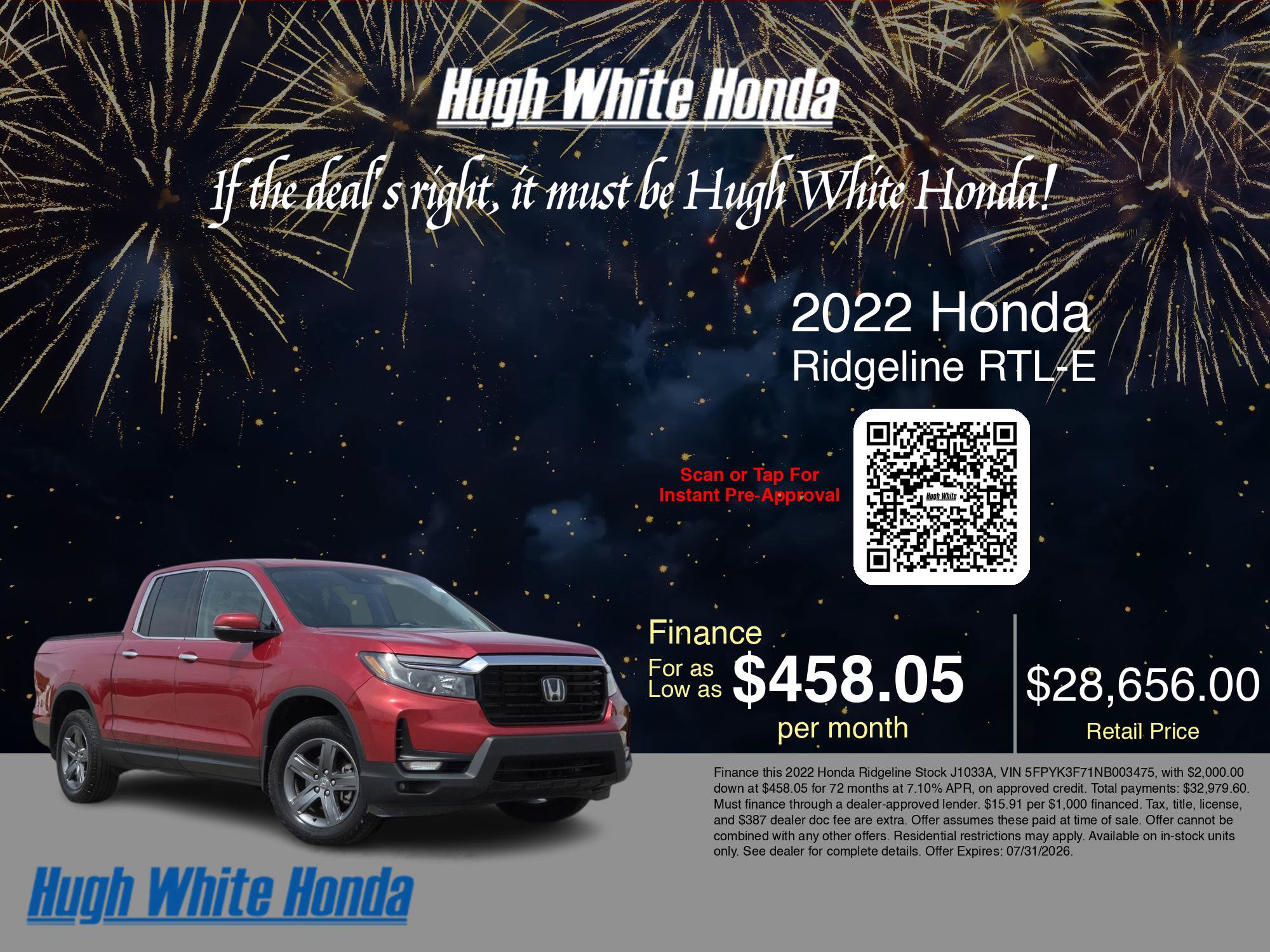 Used 2022 Honda Ridgeline RTL-E image 3