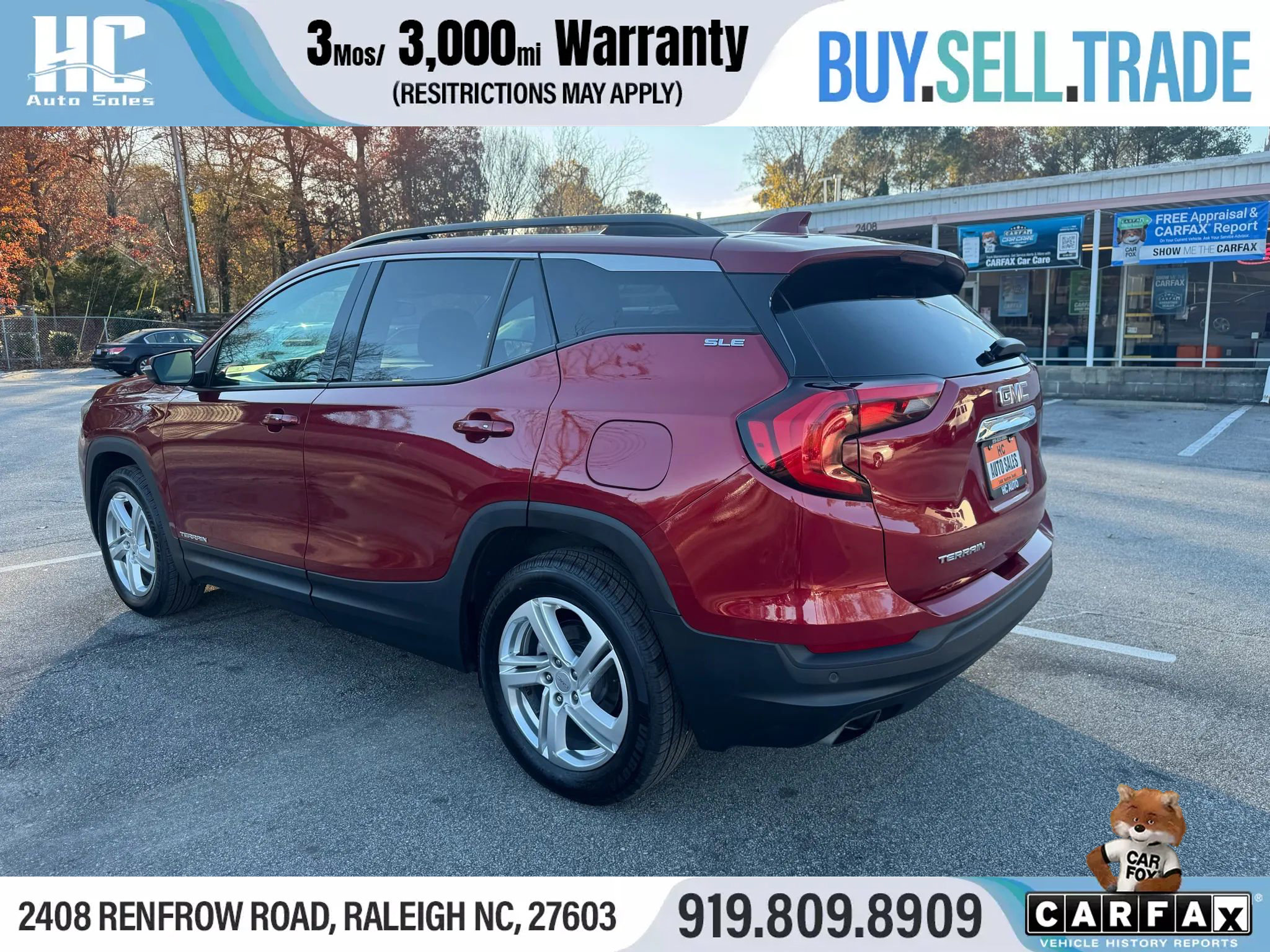 Used 2018 GMC Terrain SLE w/ Driver Convenience Package image 3