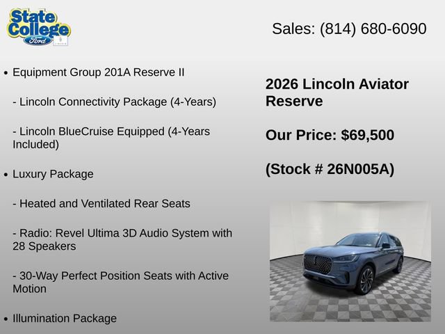 Used 2026 Lincoln Aviator Reserve AWD/4WD image 12