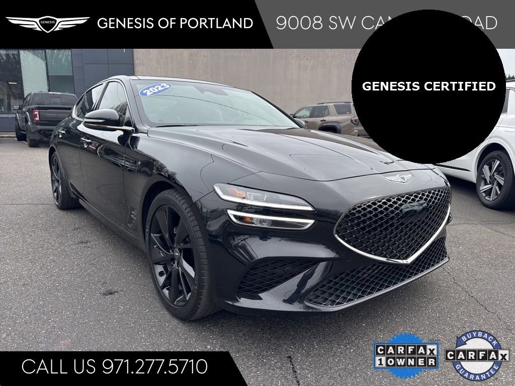 Used 2023 Genesis G70 2.0T w/ Sport Prestige Package image 1