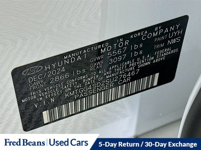 Used 2025 Genesis G80 3.5T Sport Prestige AWD/4WD image 40