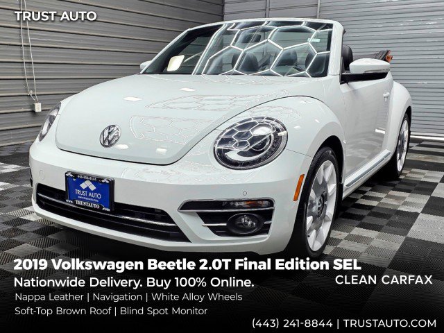 Used 2019 Volkswagen Beetle 2.0T Final Edition SEL