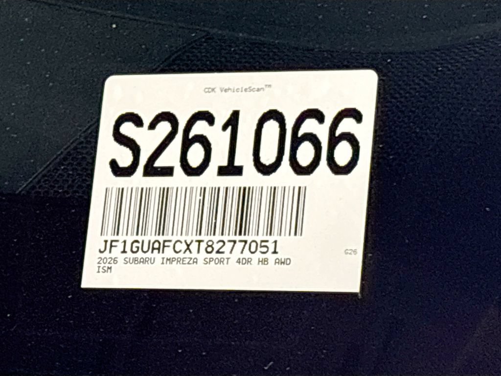 New 2026 Subaru Impreza 2.0i Sport AWD/4WD image 25