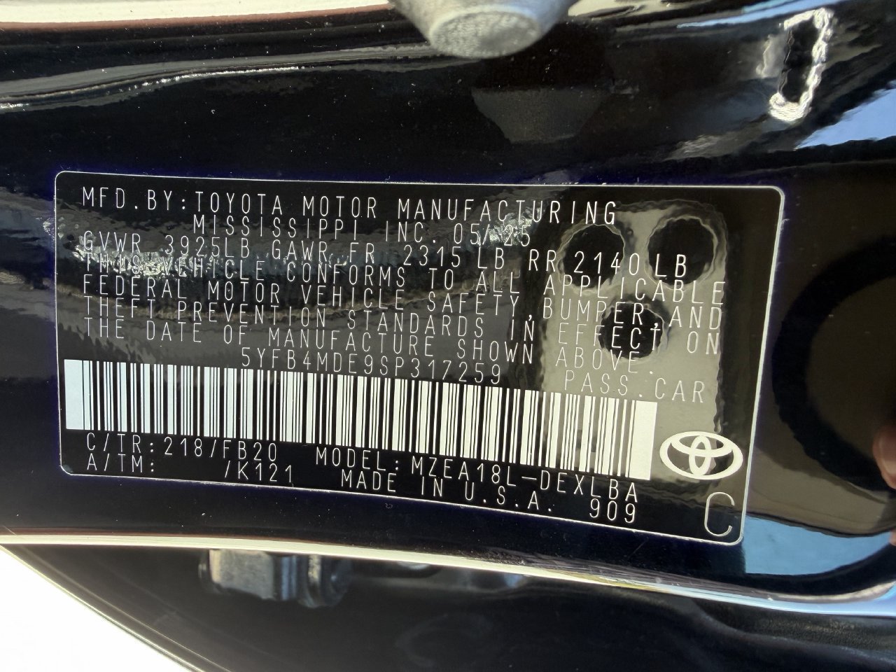 Used 2025 Toyota Corolla LE FWD image 26