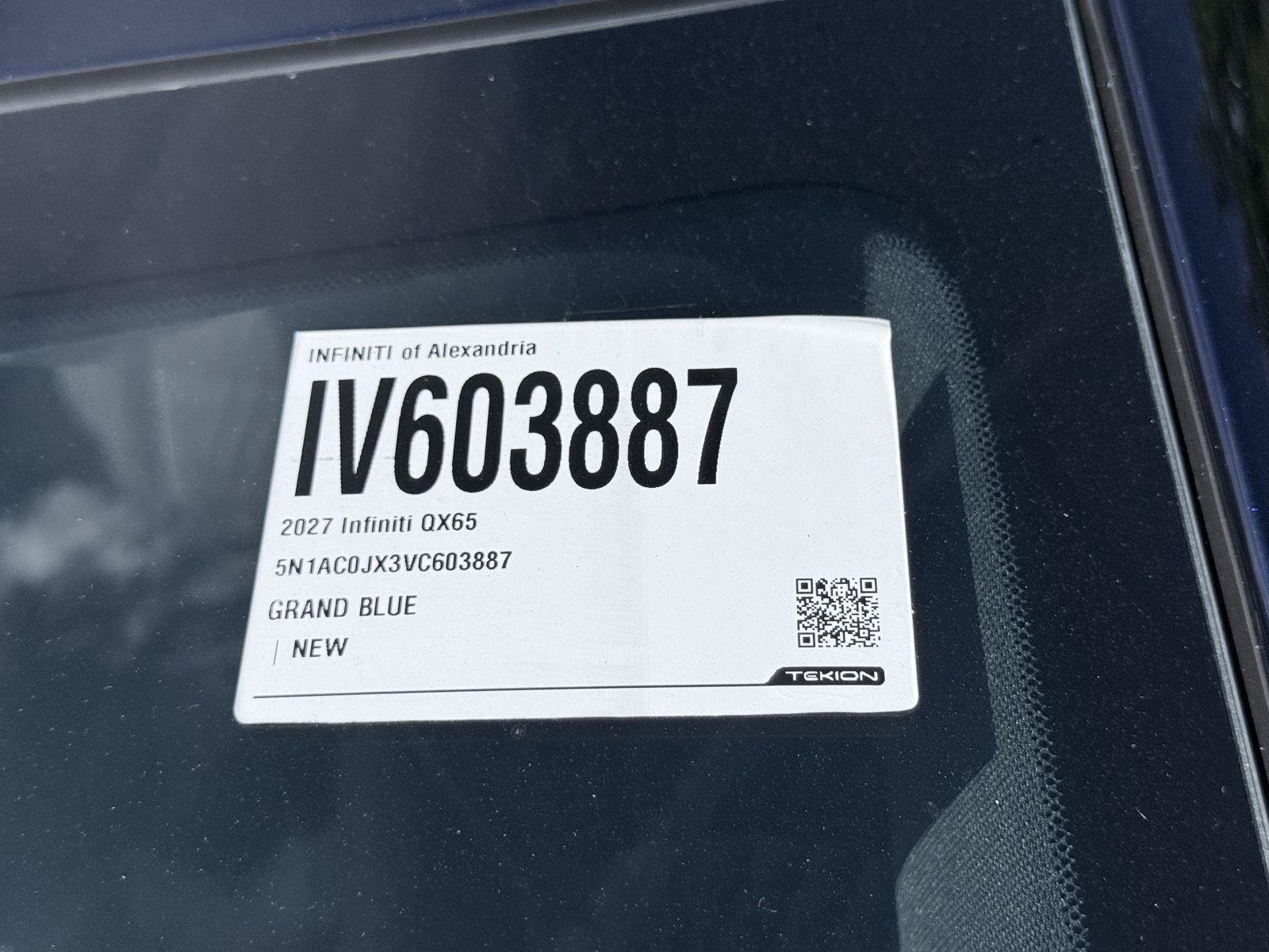 New 2027 INFINITI QX65 Autograph w/ Cargo Package AWD/4WD image 28