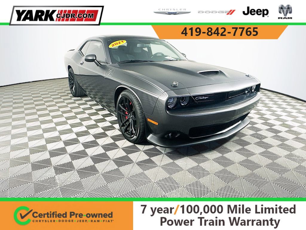 Certified 2021 Dodge Challenger R/T Scat Pack w/ T/A Package