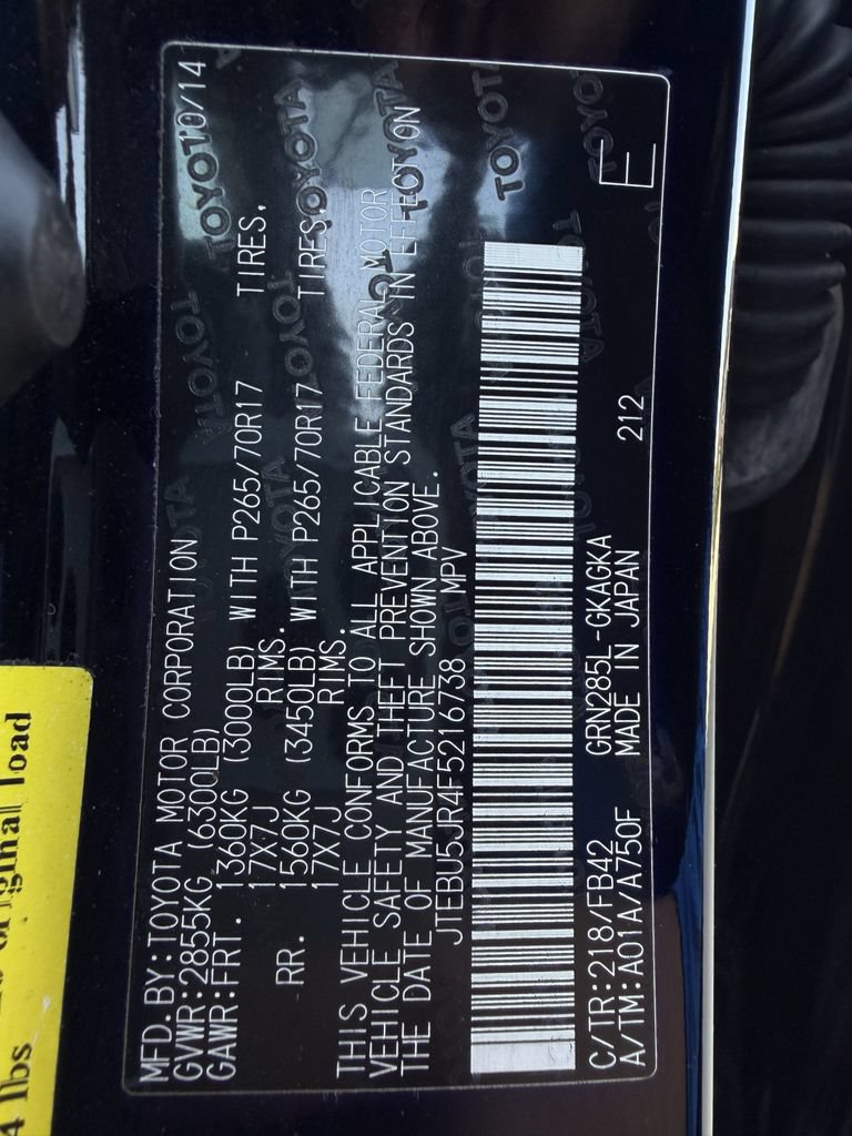 Used 2015 Toyota 4Runner SR5 AWD/4WD image 28