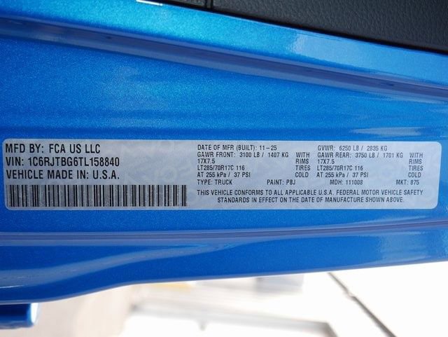 New 2026 Jeep Gladiator Rubicon w/ Safety Group image 23