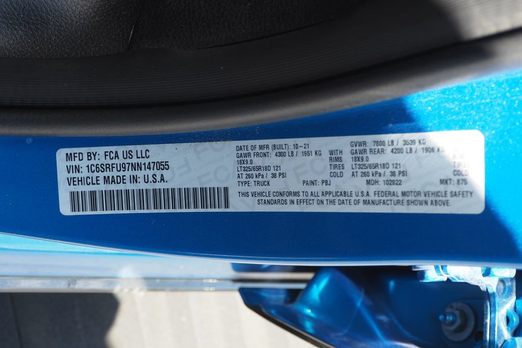 Used 2022 RAM 1500 TRX w/ TRX Level 2 Equipment Group AWD/4WD image 30