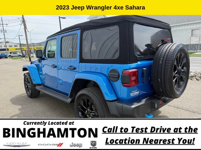Used 2023 Jeep Wrangler Unlimited Sahara w/ Cold Weather Group AWD/4WD image 8
