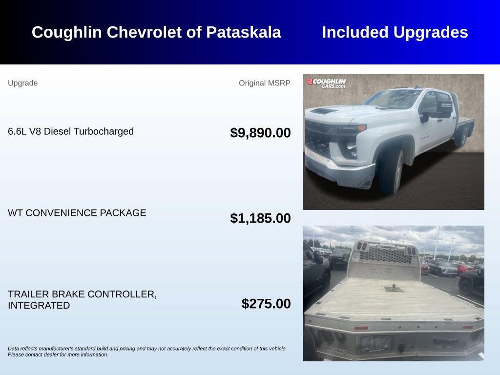 Used 2023 Chevrolet Silverado 3500 W/T w/ WT Convenience Package AWD/4WD image 3