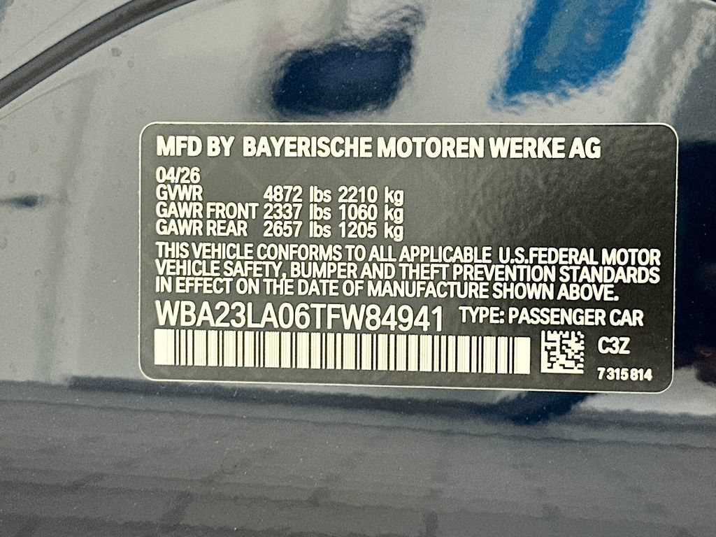 New 2026 BMW 330i xDrive Sedan w/ Premium Package AWD/4WD image 31