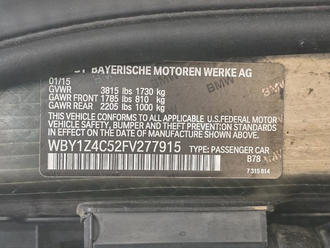 Used 2015 BMW i3 w/ Range Extender image 43