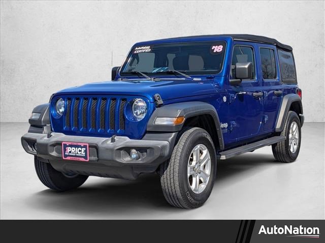 Used 2018 Jeep Wrangler Unlimited Sport S