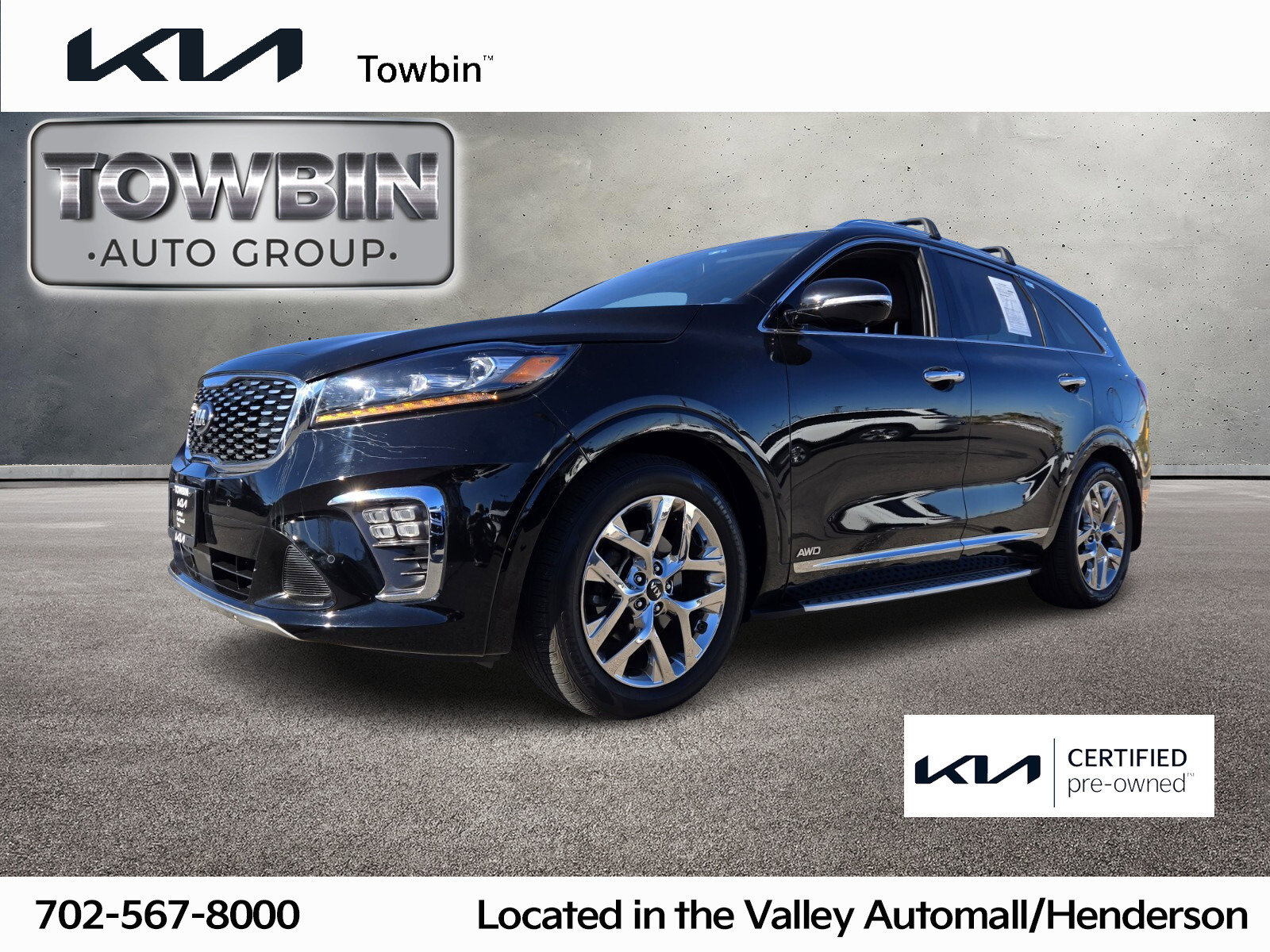 Certified 2019 Kia Sorento SX image 1