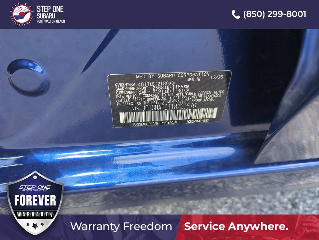 Certified 2026 Subaru Impreza 2.0i Sport w/ Popular Package #1 AWD/4WD image 38