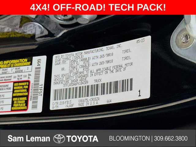 Used 2023 Toyota Tundra SR5 w/ TRD Off-Road Package image 30