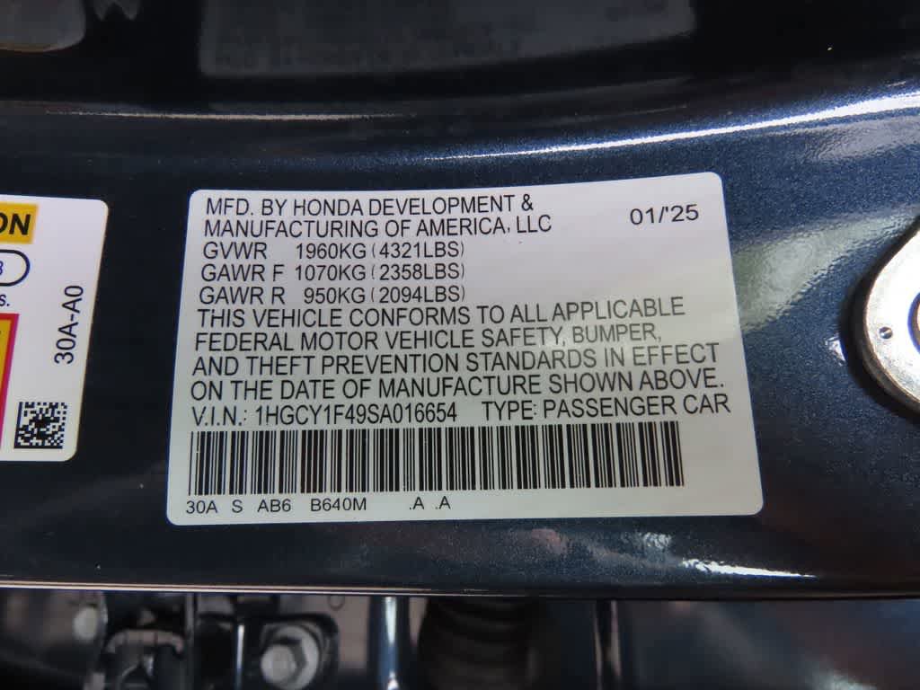 Used 2025 Honda Accord SE image 25