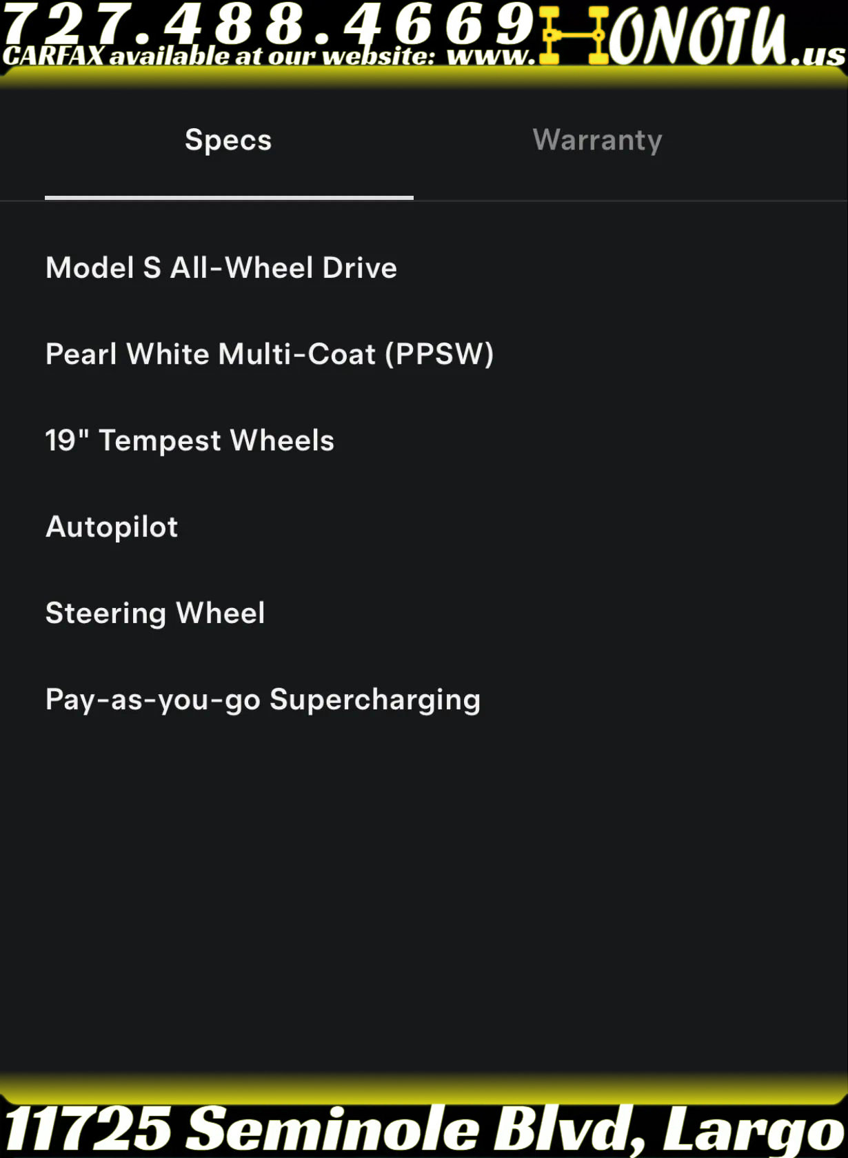 Used 2023 Tesla Model S Standard Range image 36