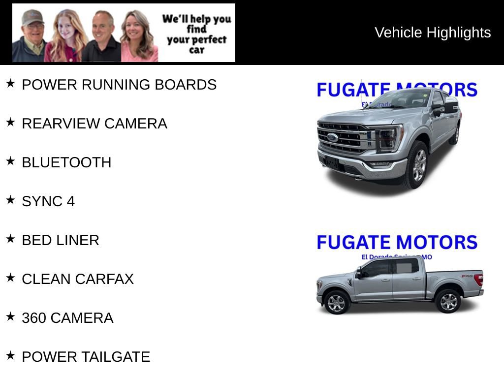 Used 2023 Ford F150 Lariat w/ Equipment Group 502A High image 9