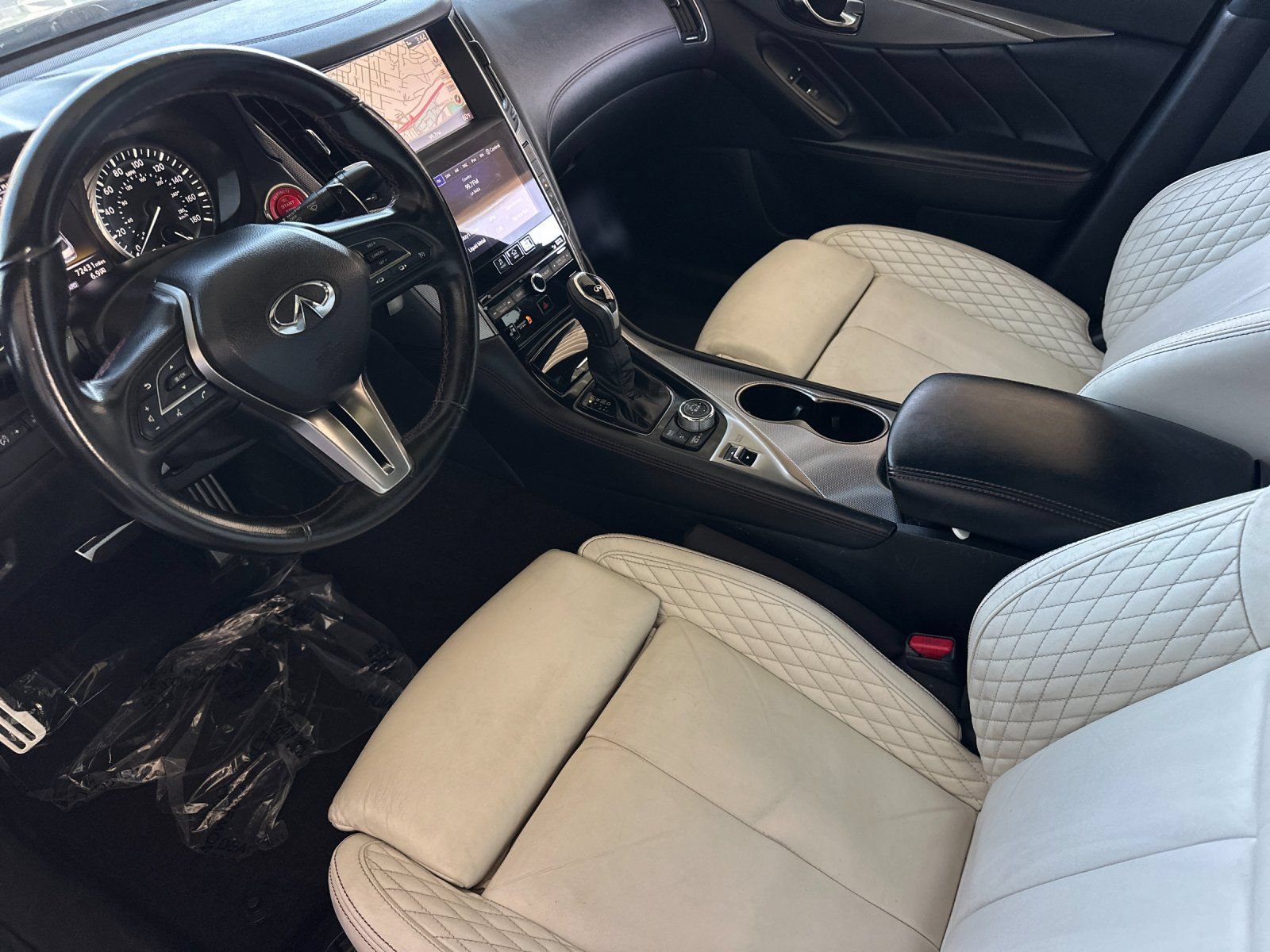Used 2019 INFINITI Q50 Red Sport 400 RWD image 9