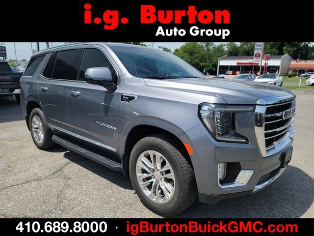 Used 2021 GMC Yukon SLT w/ SLT Luxury Plus Package AWD/4WD video 1