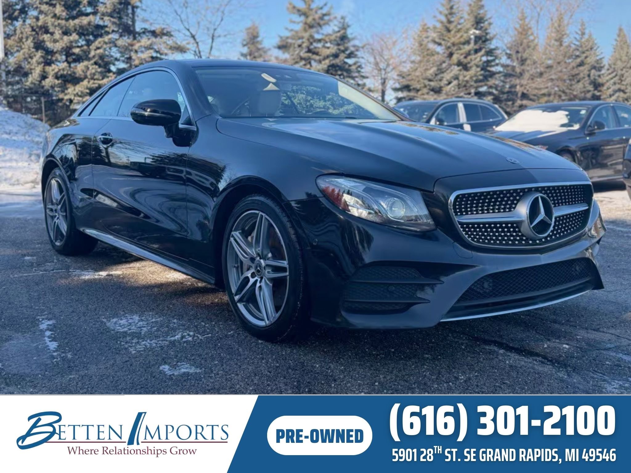 Used 2018 Mercedes-Benz E 400 4MATIC Coupe