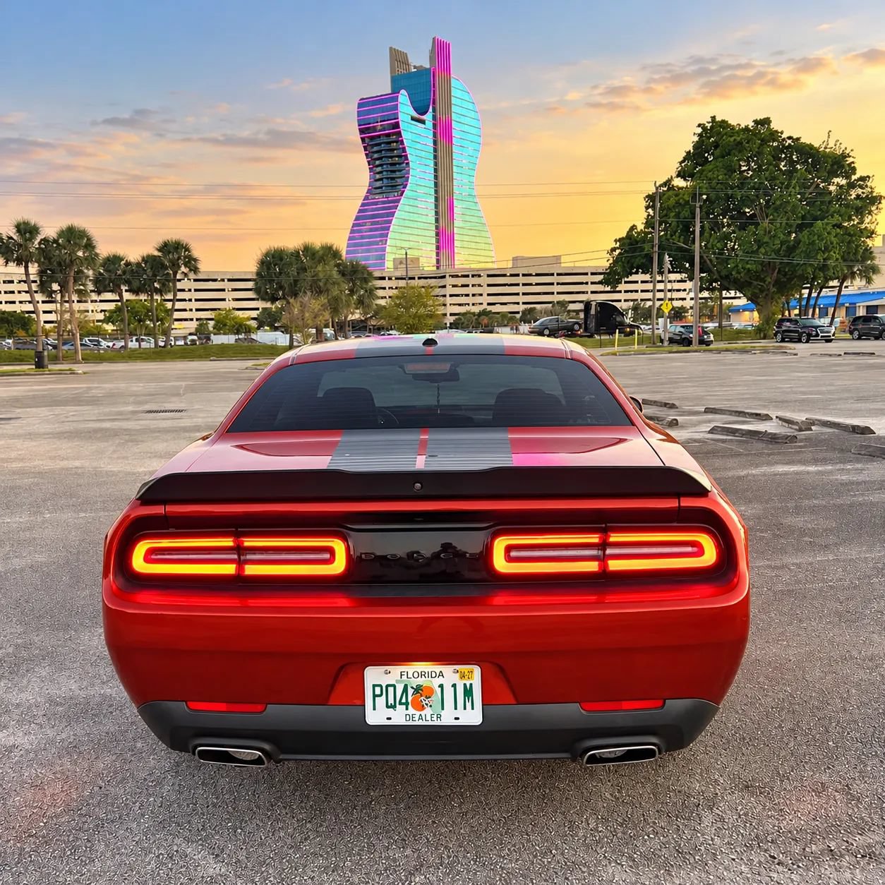 Used 2021 Dodge Challenger SXT w/ Blacktop Package RWD image 4
