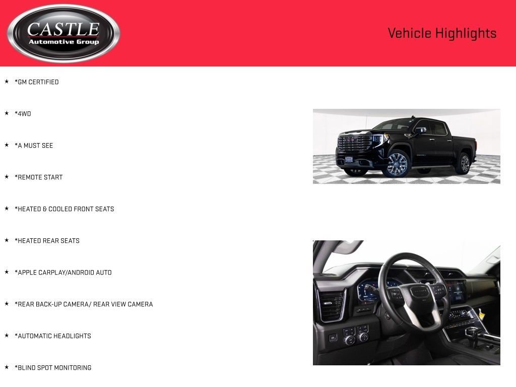 Certified 2023 GMC Sierra 1500 Denali w/ Denali Reserve Package image 3
