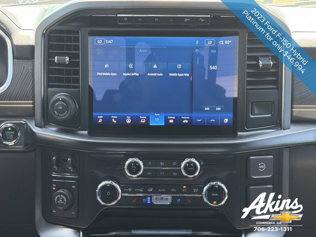 Used 2023 Ford F150 Platinum w/ Equipment Group 701A High AWD/4WD image 23