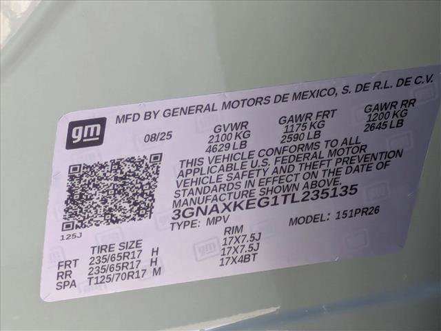 New 2026 Chevrolet Equinox ACTIV w/ Convenience Package III image 16