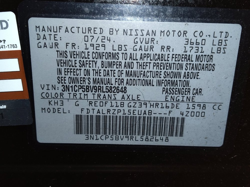 Used 2024 Nissan Kicks S FWD image 33