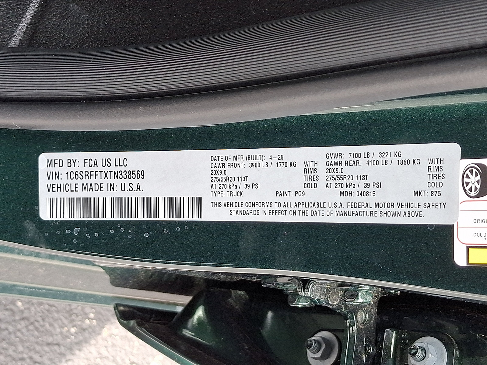 New 2026 RAM 1500 Big Horn AWD/4WD image 17