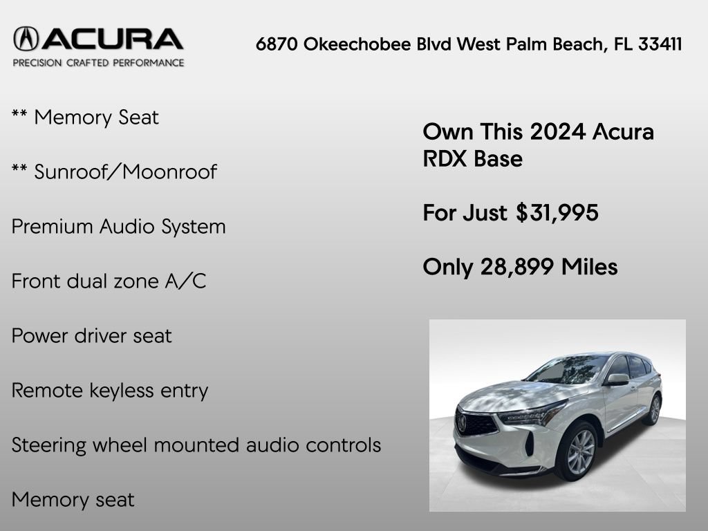 Certified 2024 Acura RDX SH-AWD image 14