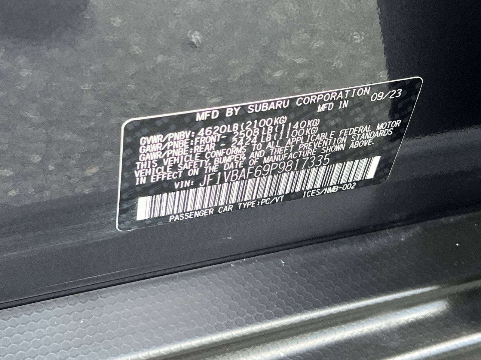 Used 2023 Subaru WRX Premium AWD/4WD image 42