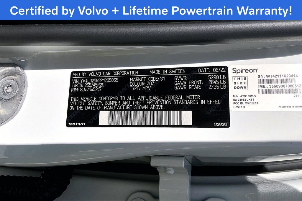 Used 2023 Volvo XC60 B5 Plus w/ Protection Package Premier image 44