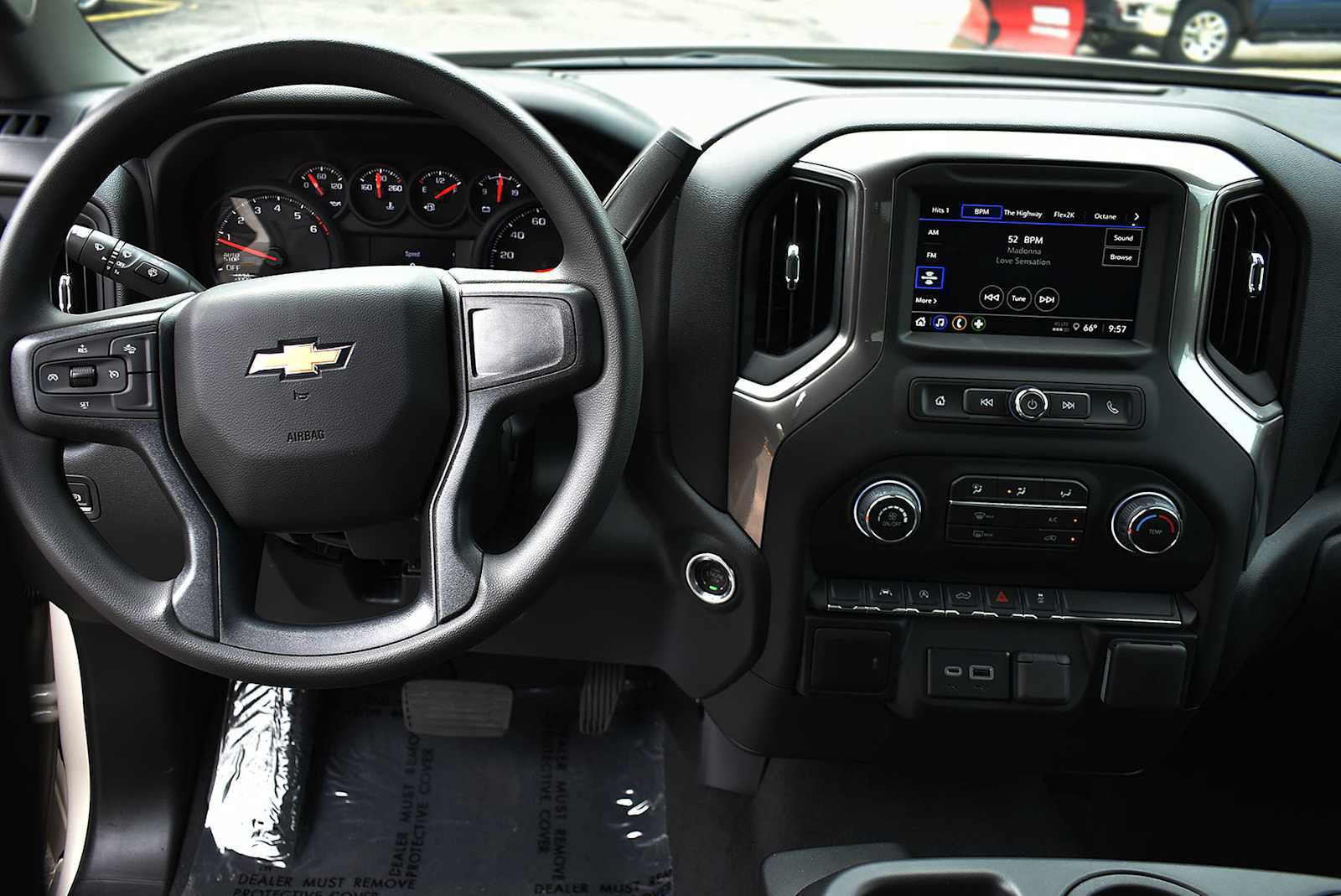 New 2026 Chevrolet Silverado 1500 Custom w/ Turbomax Blackout Package AWD/4WD image 12
