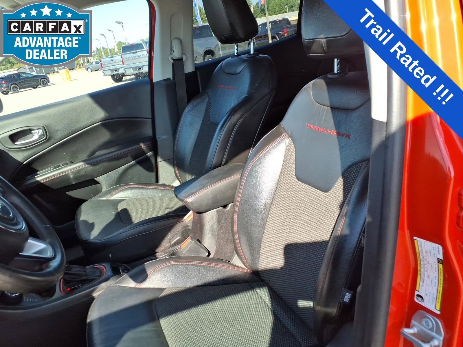 Used 2021 Jeep Compass Trailhawk AWD/4WD image 14
