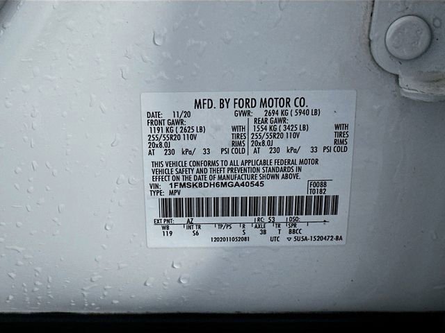 Used 2021 Ford Explorer XLT w/ Equipment Group 202A image 36
