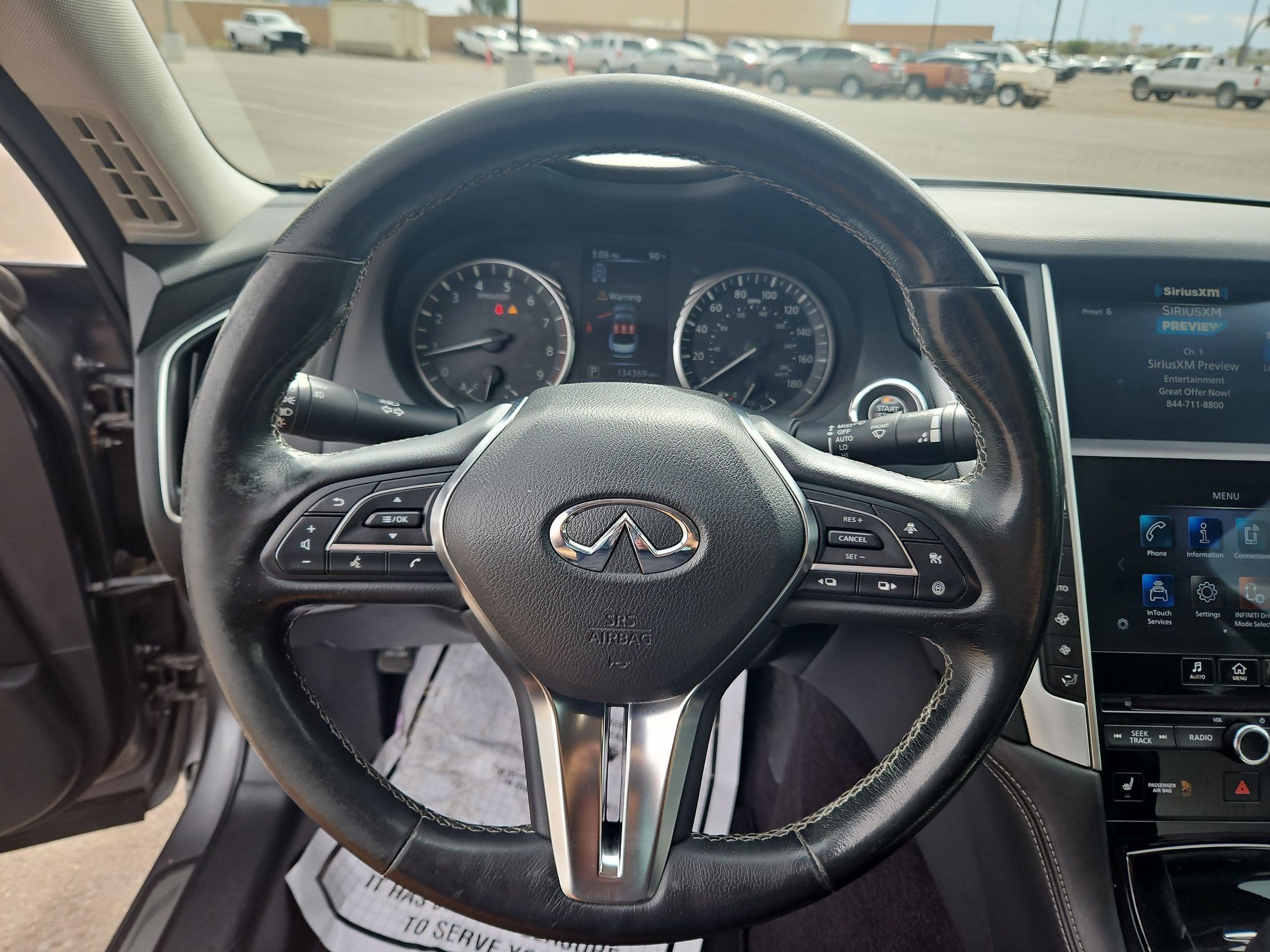 Used 2023 INFINITI Q50 Luxe w/ Cargo Package RWD image 16