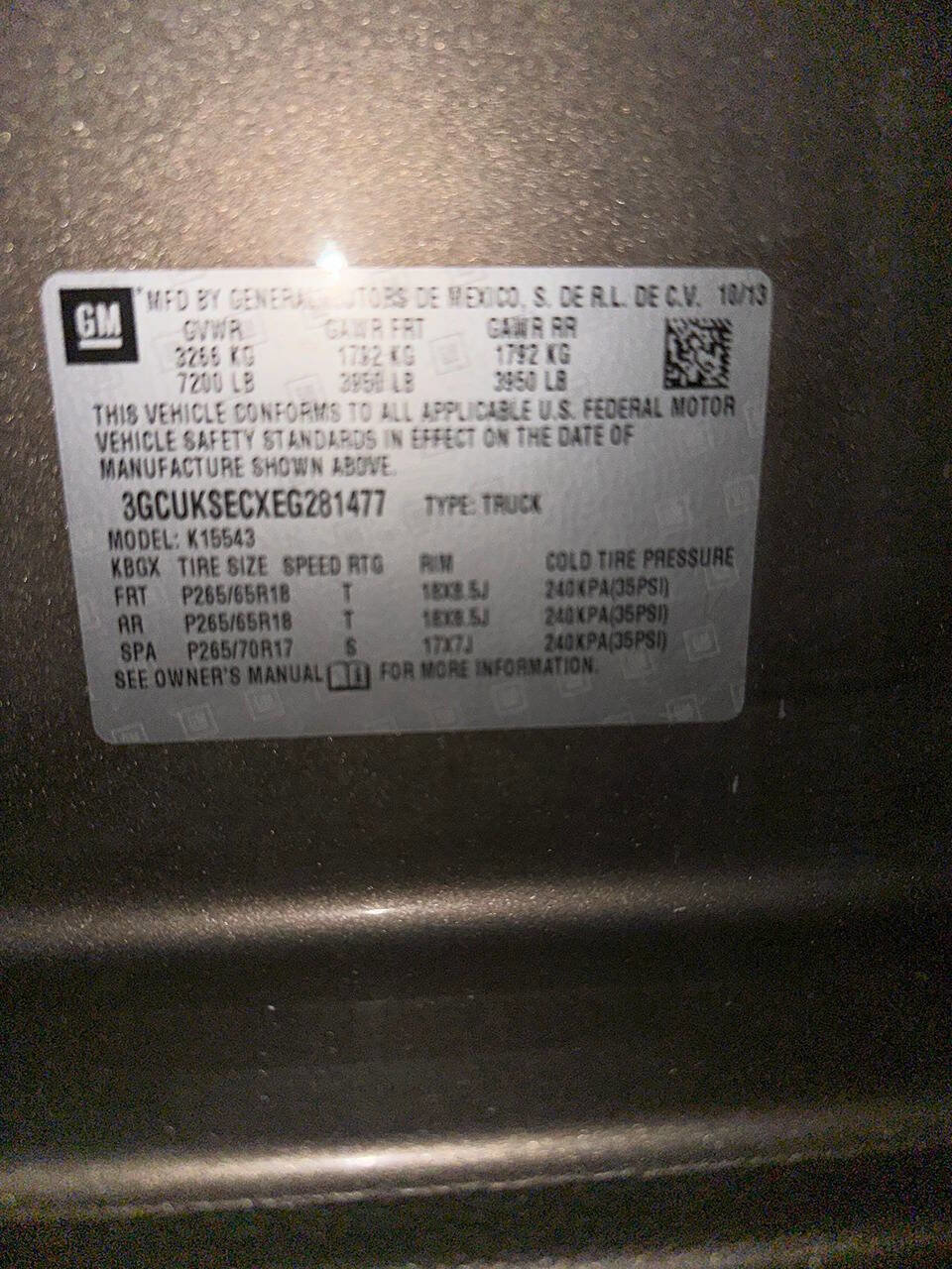 Used 2014 Chevrolet Silverado 1500 LTZ Z71 w/ LTZ Plus Package image 32