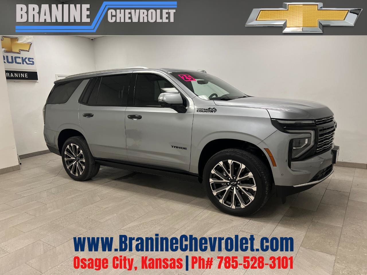 Used 2025 Chevrolet Tahoe High Country AWD/4WD image 1