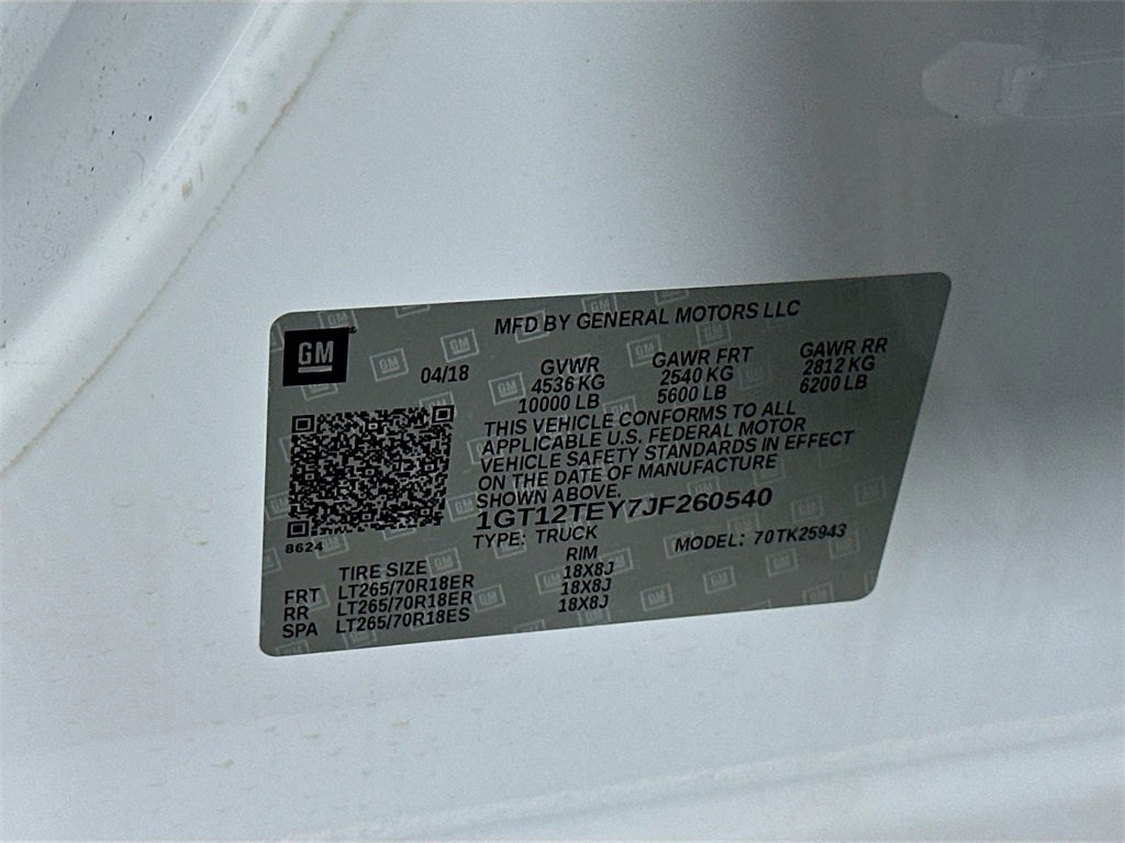 Used 2018 GMC Sierra 2500 SLT w/ Duramax Plus Package image 35